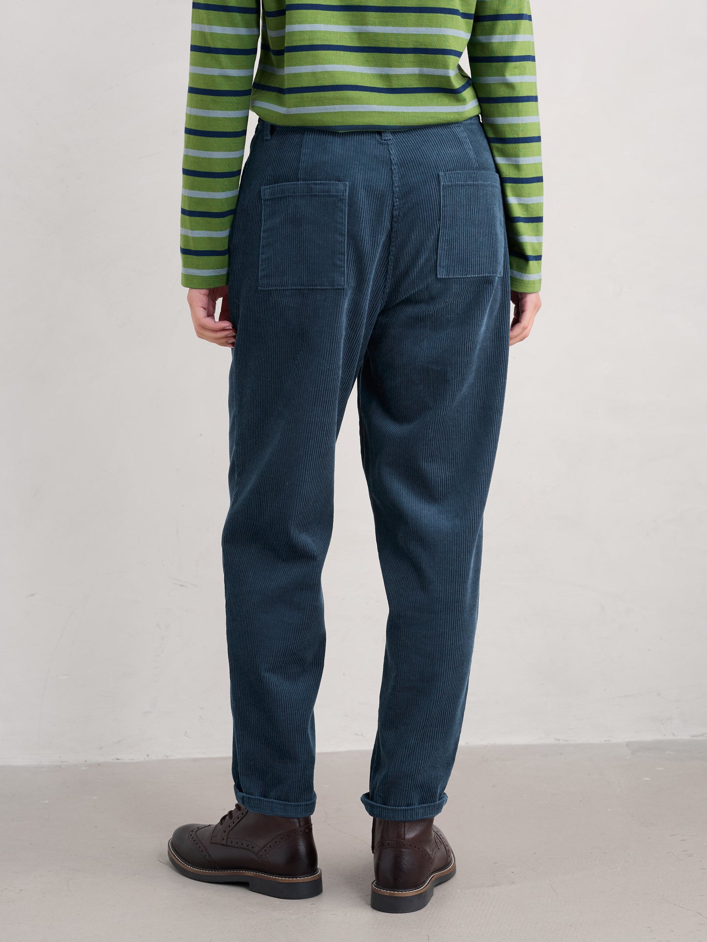 Seasalt Porfell Trousers - Sea Cave