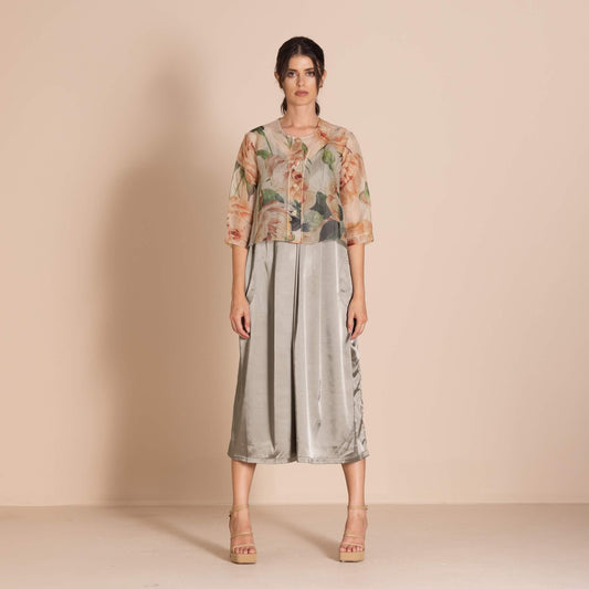 Megan Salmon - Roses Birdie Jacket