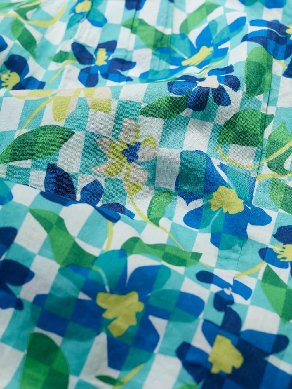 Seasalt - Rushmaker Shirt - Picnic Floral Chalk