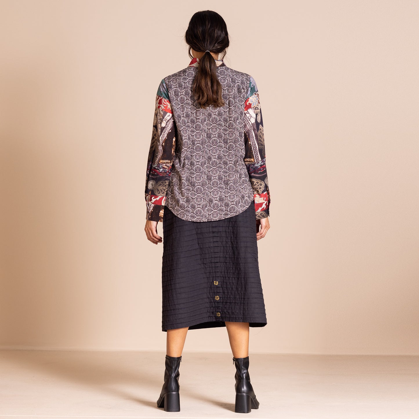 Megan Salmon Samarkand Liberty Shirt