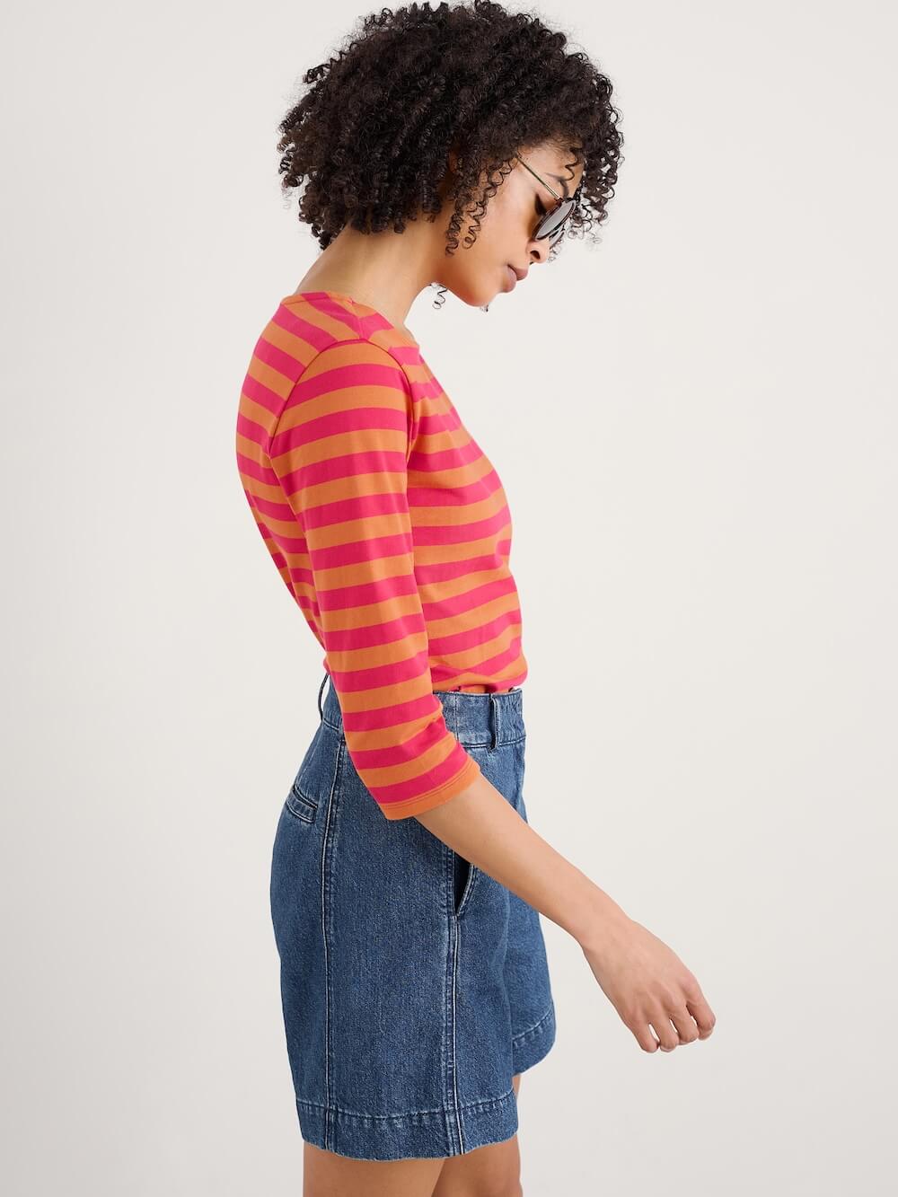 Seasalt - Sailor Top - Scallion Wild Raspberry