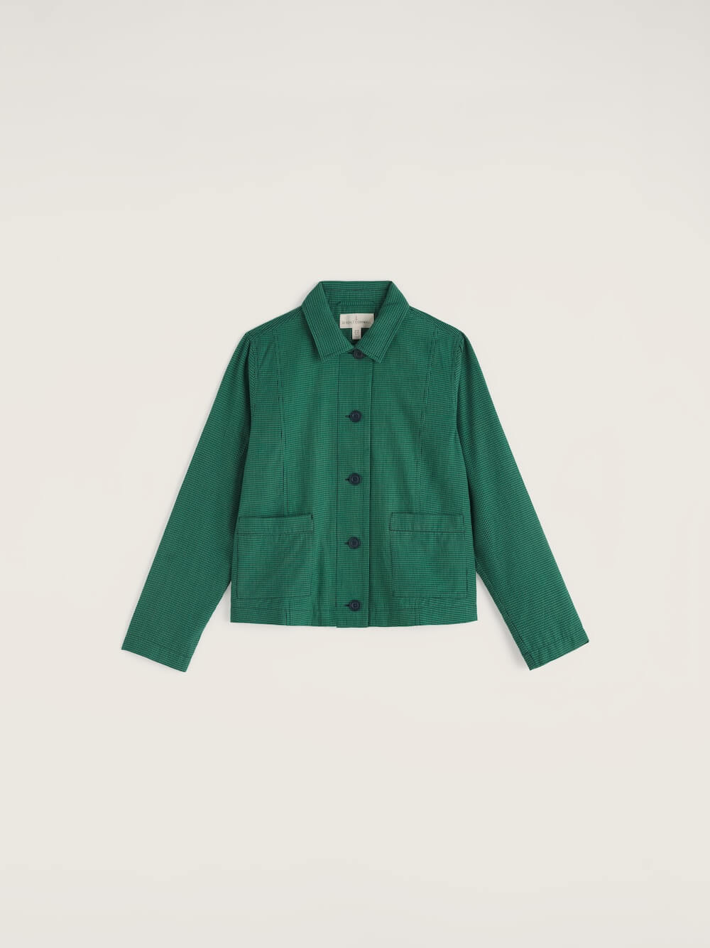 Seasalt - Carnon Downs Jacket - Forest Garden Spring Green