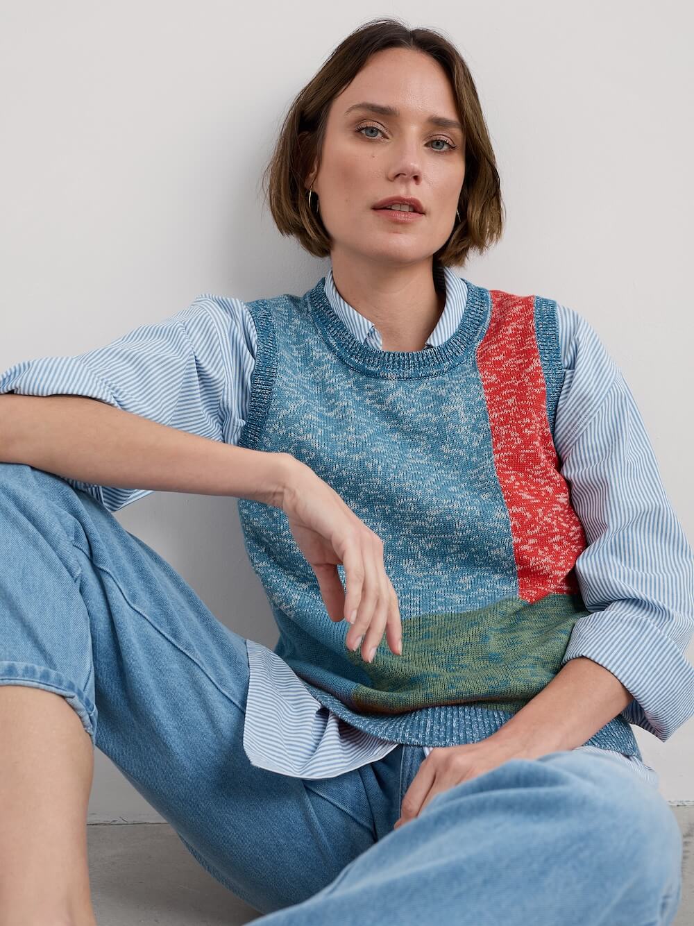 Seasalt - Morgana Vest - Tangle Wood Lagoon Multi