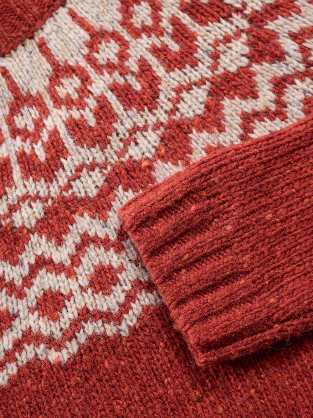 Seasalt - Port Kinnis Jumper Merino - Wag Tail Red Sail Birch Mix