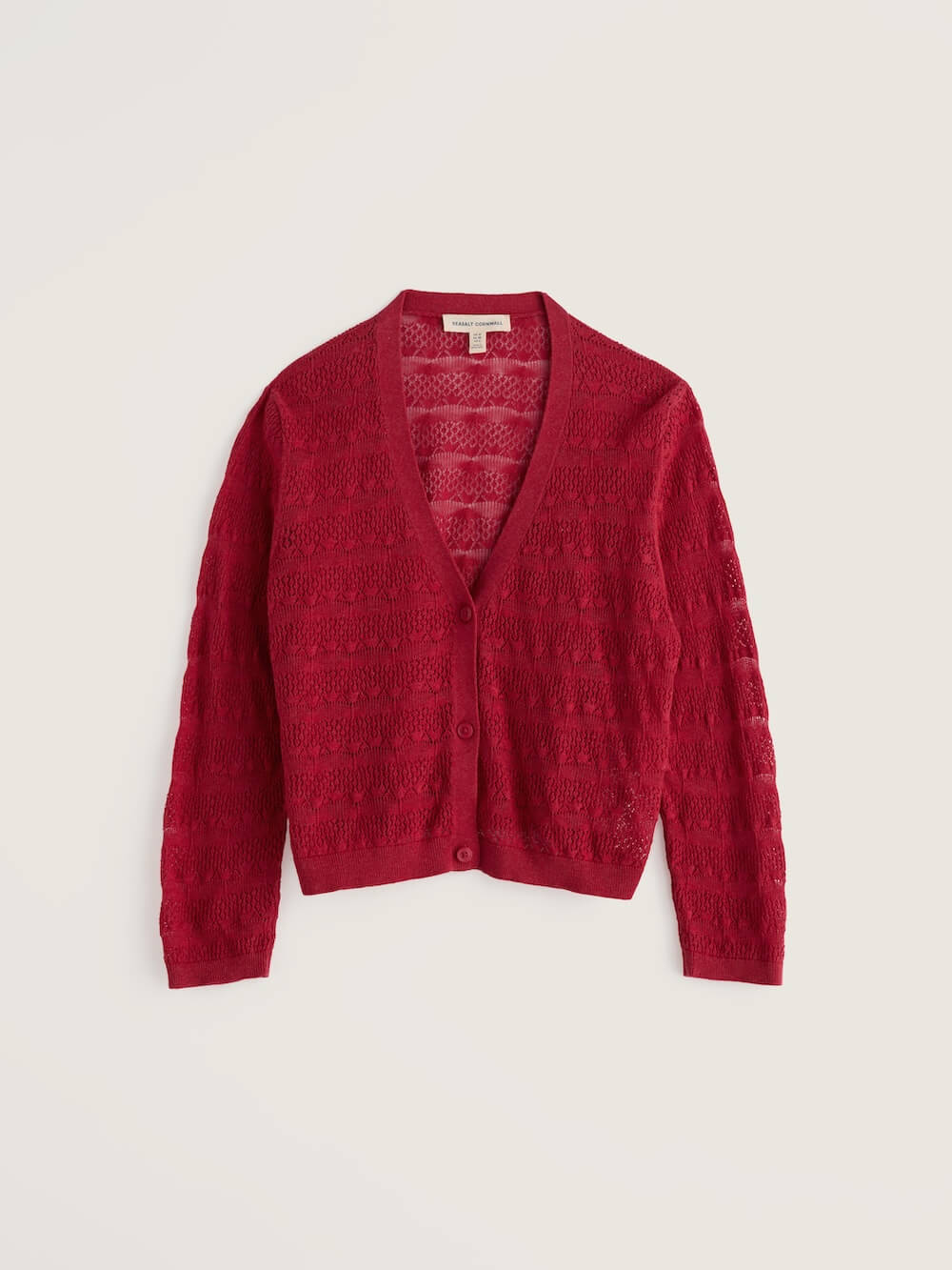 Seasalt - Sweet Day Cardigan - Boat Red