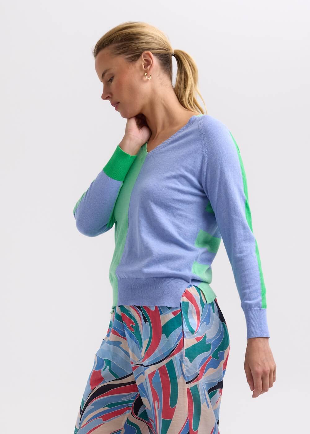 Zaket & Plover - Split Jumper - Spearmint ZP7706
