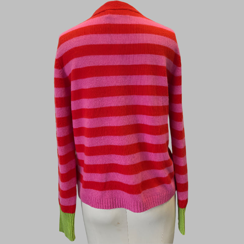 Eribe Stobo V-Neck Cardigan Rosa