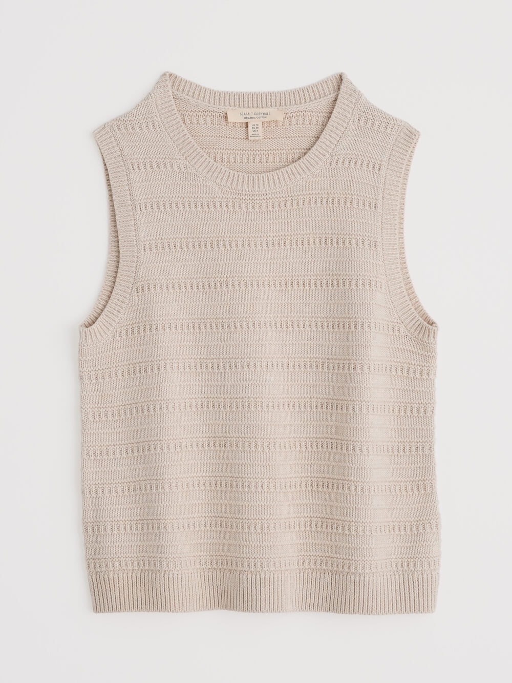 Seasalt - Tepel Vest - Chalk