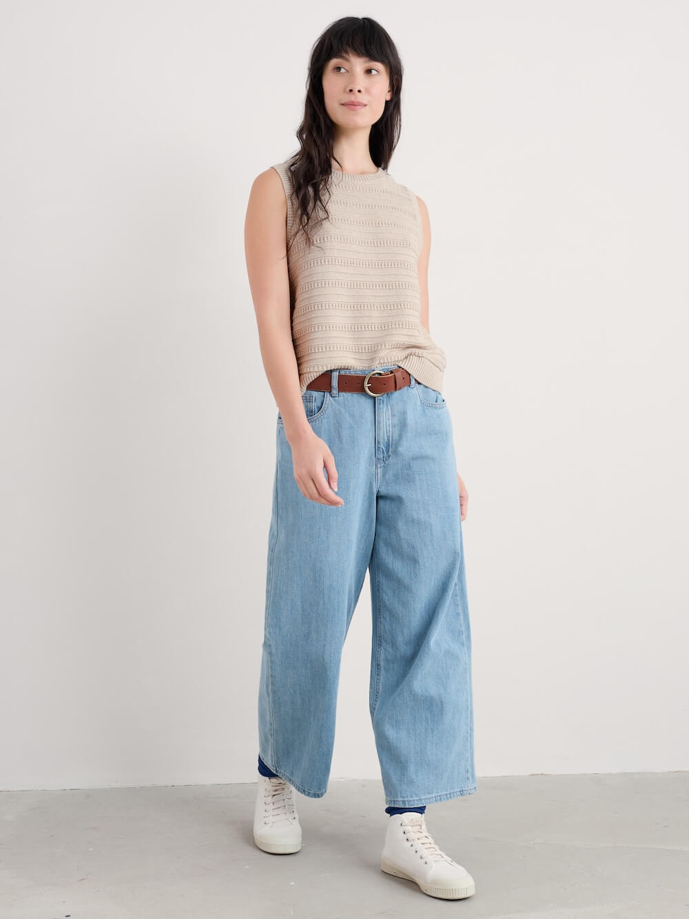 Seasalt - Tepel Vest - Chalk