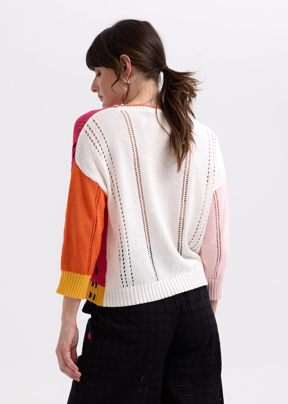 Zaket & Plover - Thread Detail Cardi - Blush ZP7719