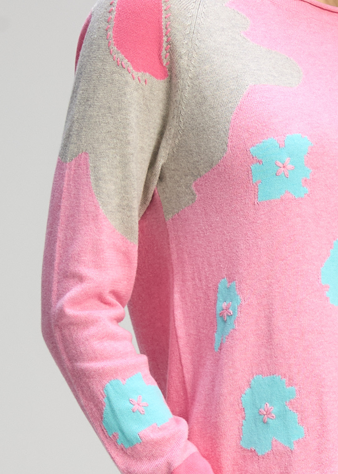 Zaket & Plover - Petal Play Jumper - Peony - ZP8122