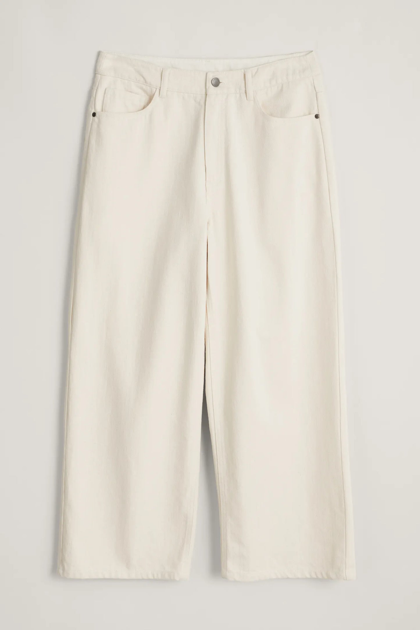 Seasalt Barnes Crops - Ecru Twill Slub