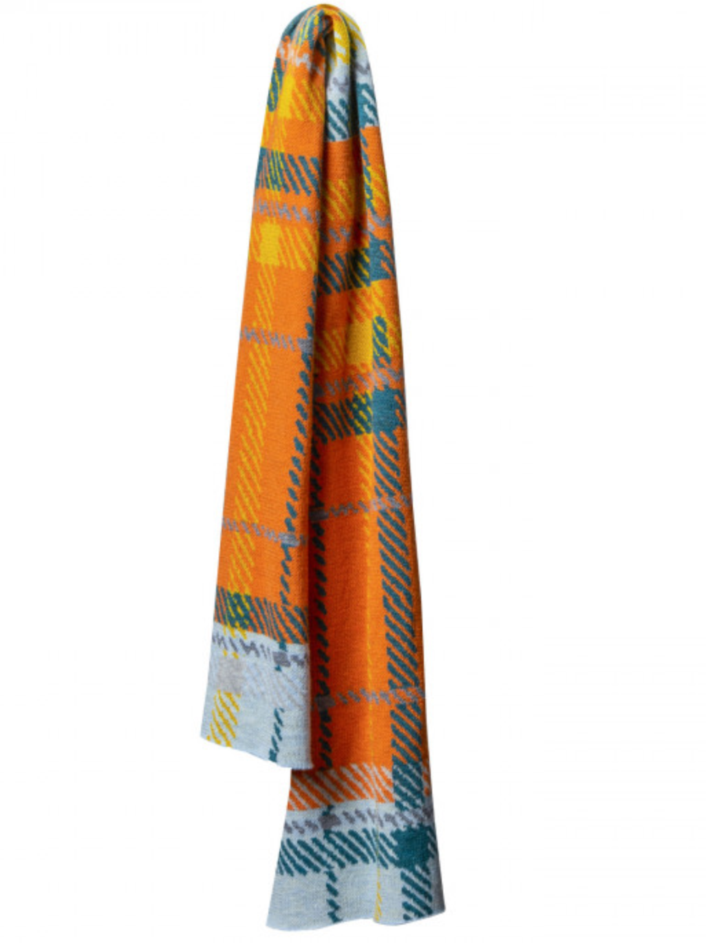 Eribe Tartan Scarf Turmeric