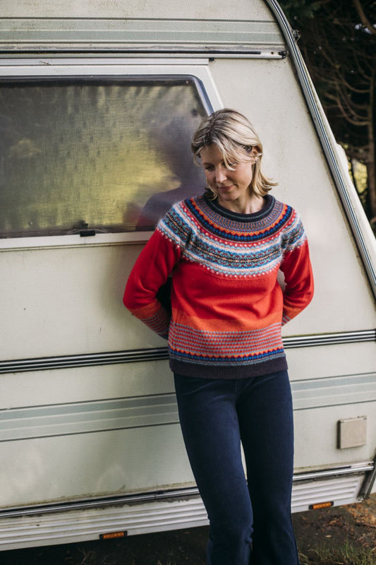 Eribe Alpine Sweater Crabapple