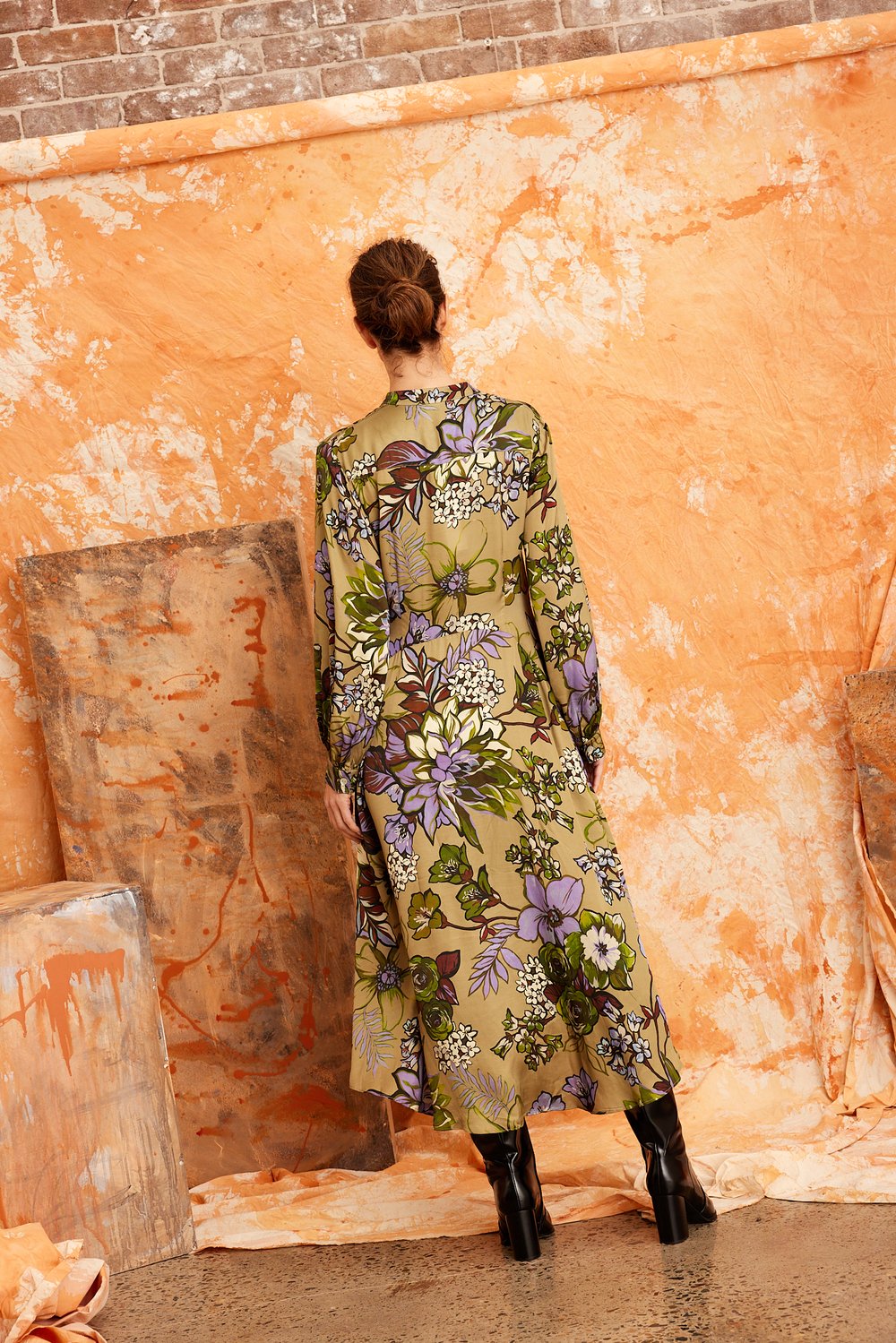 Kamare Tangiers Dress - Violet Cascade