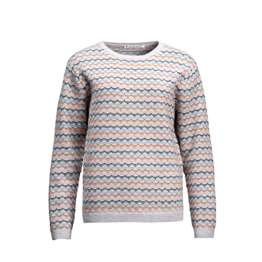 Mansted Laila Crew Sweater - Light Grey