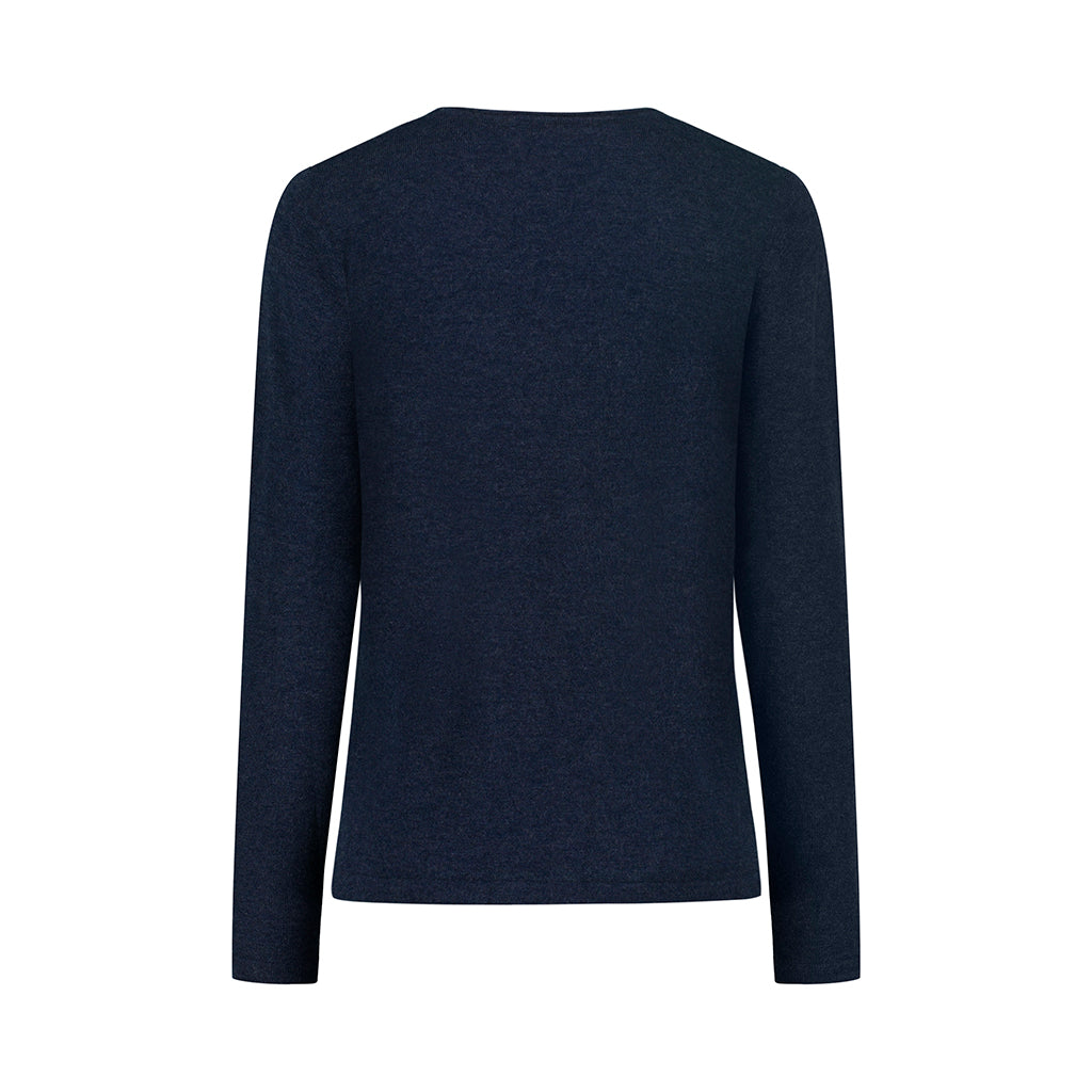 Mansted Nia Crew Sweater - Soft Blue