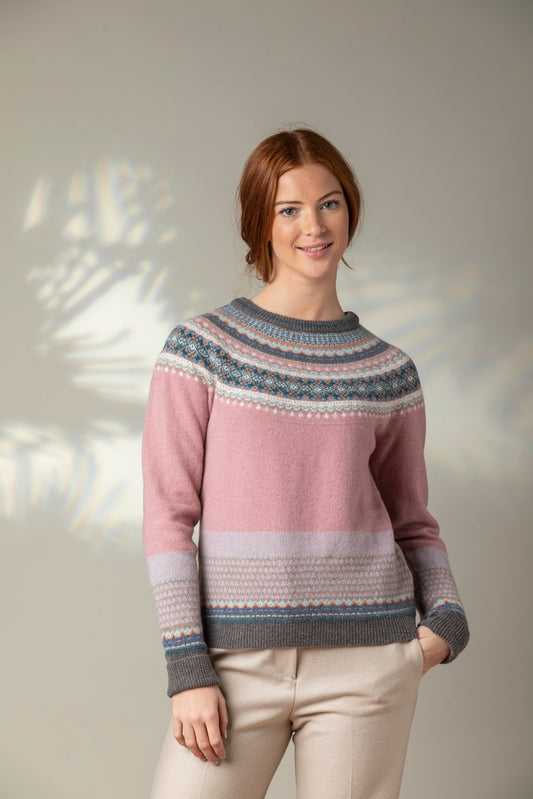 Eribe Alpine Sweater - Vintage Pink