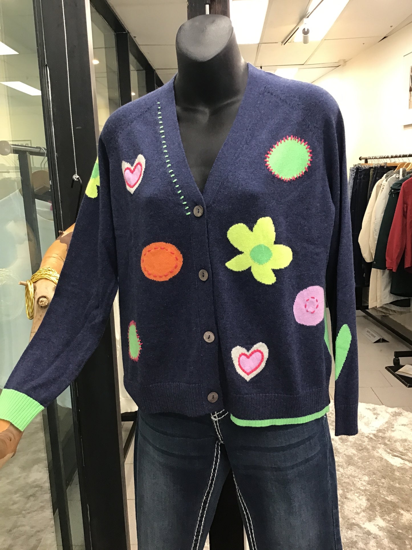 Zaket & Plover Happy Cardi Denim ZP7136