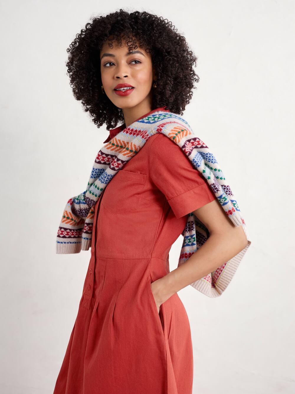 Seasalt - Birch Glade Dress - Dark Cinnamon