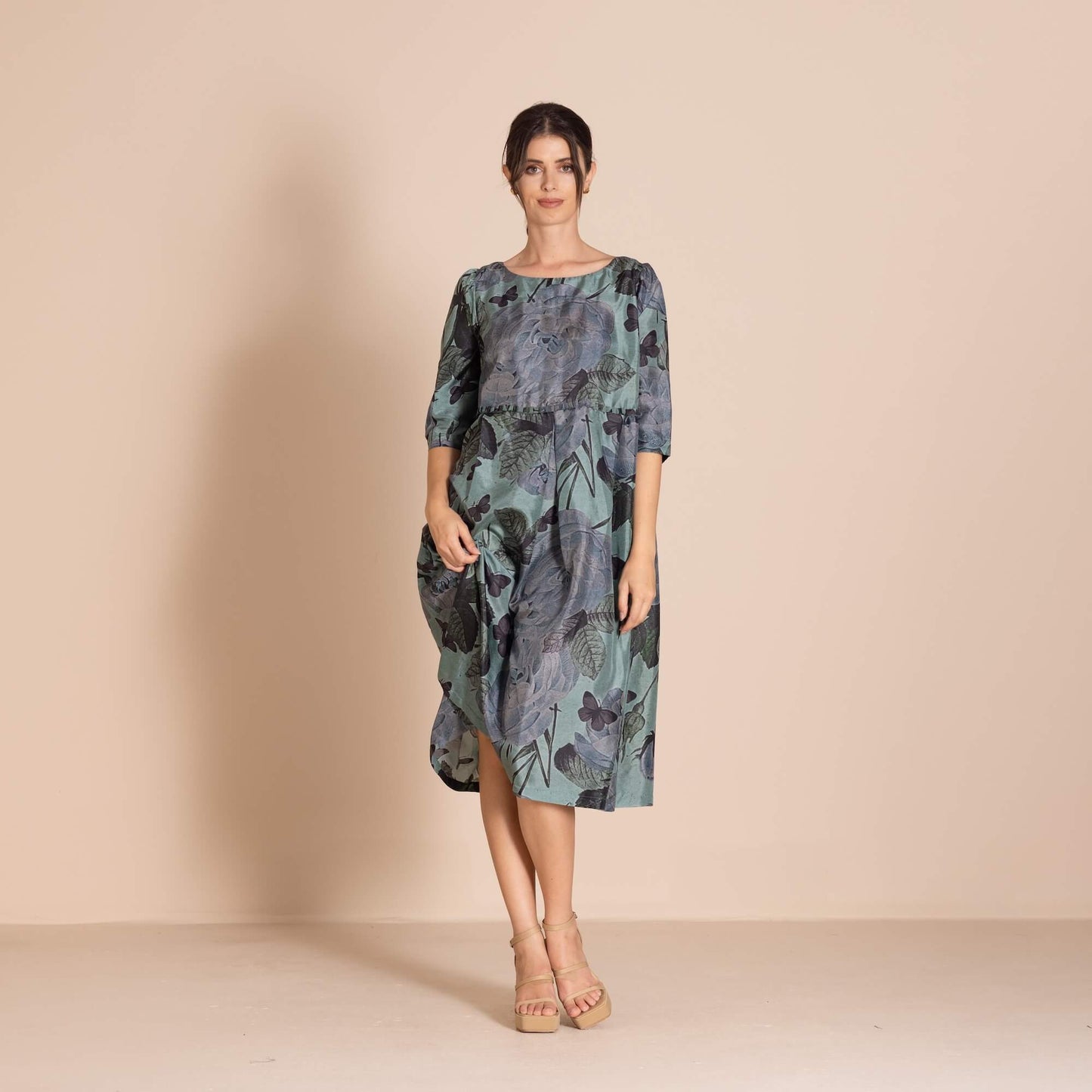 Megan Salmon - Butterfly Molly Dress