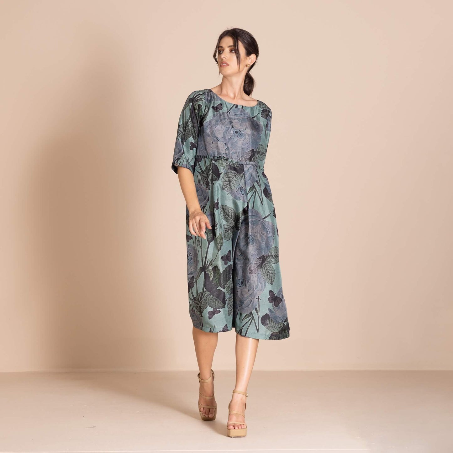 Megan Salmon - Butterfly Molly Dress