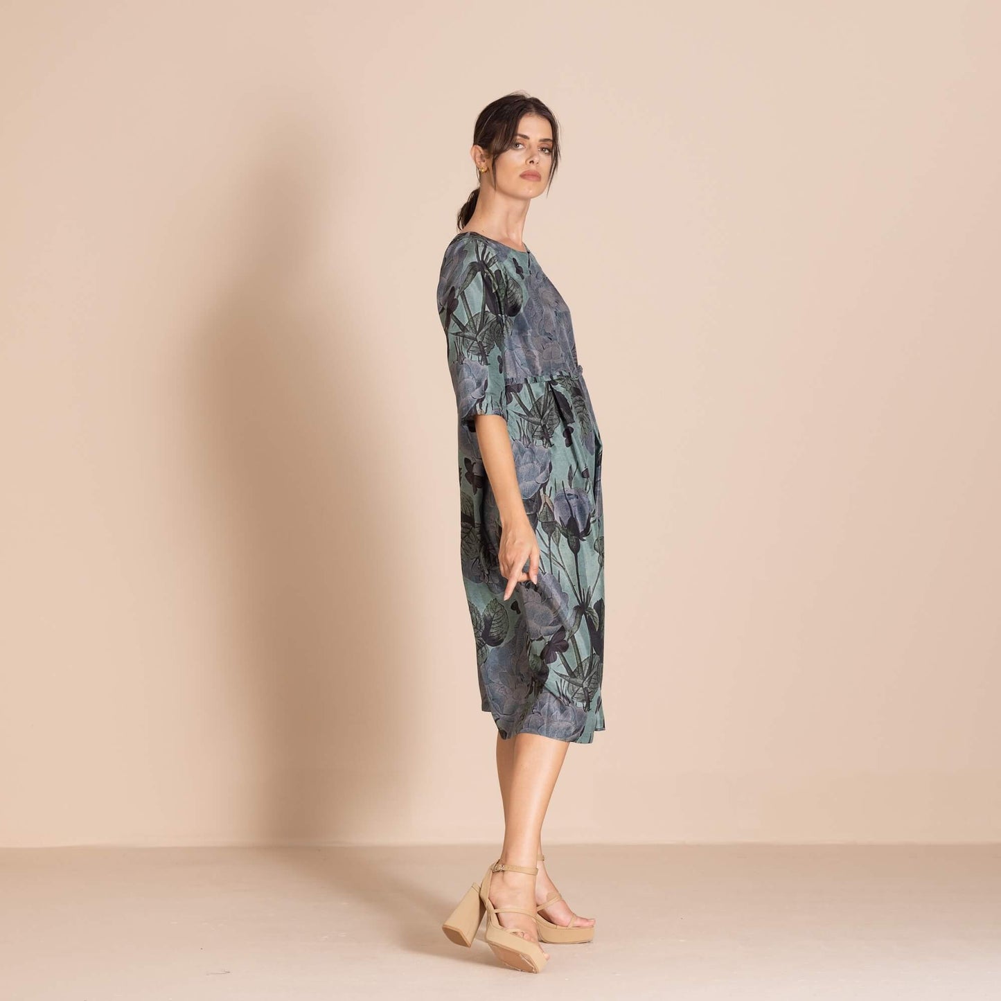 Megan Salmon - Butterfly Molly Dress