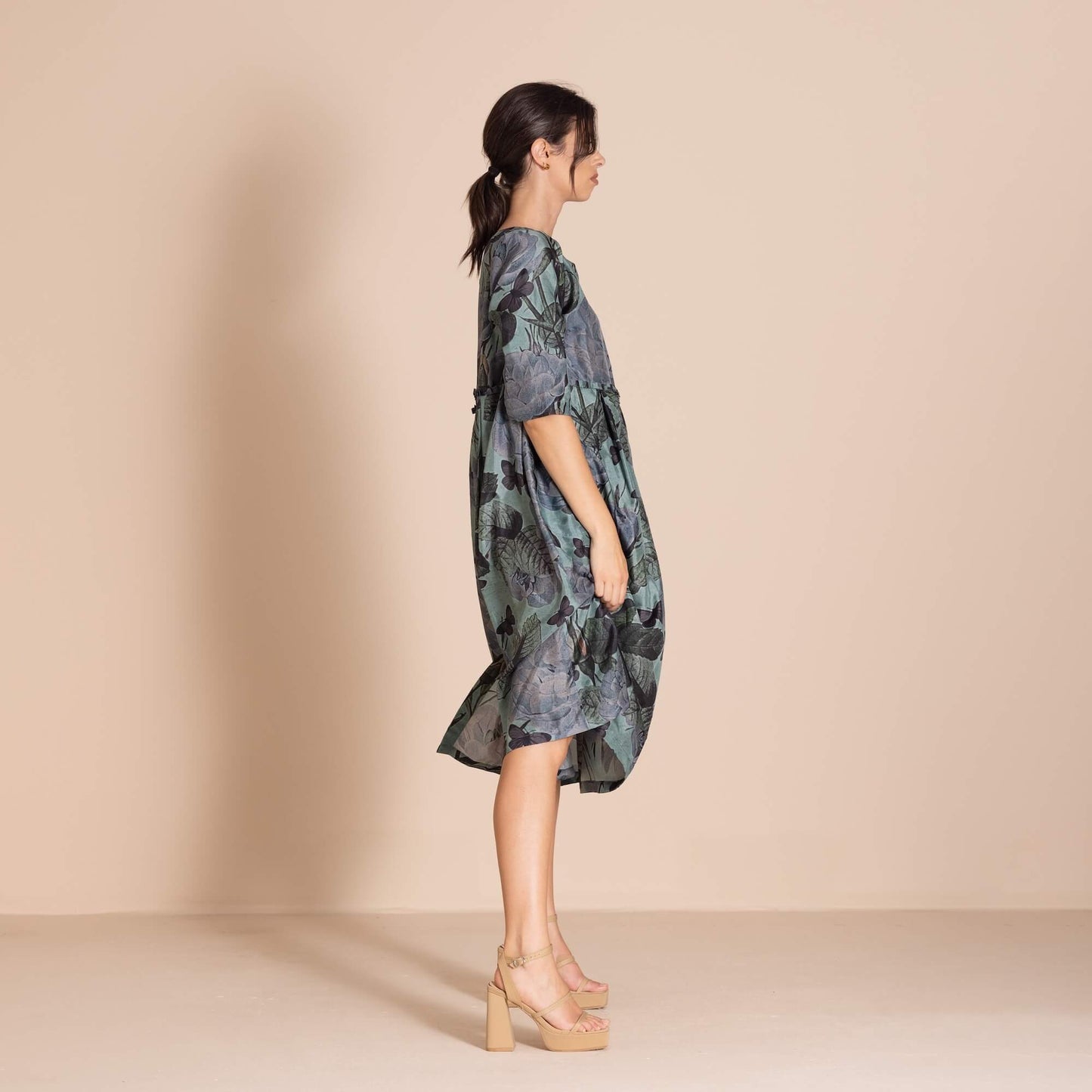 Megan Salmon - Butterfly Molly Dress