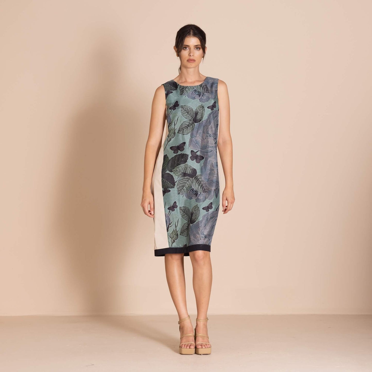 Megan Salmon - Butterfly Panel Shift Dress