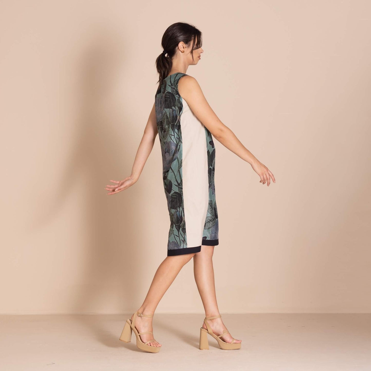 Megan Salmon - Butterfly Panel Shift Dress