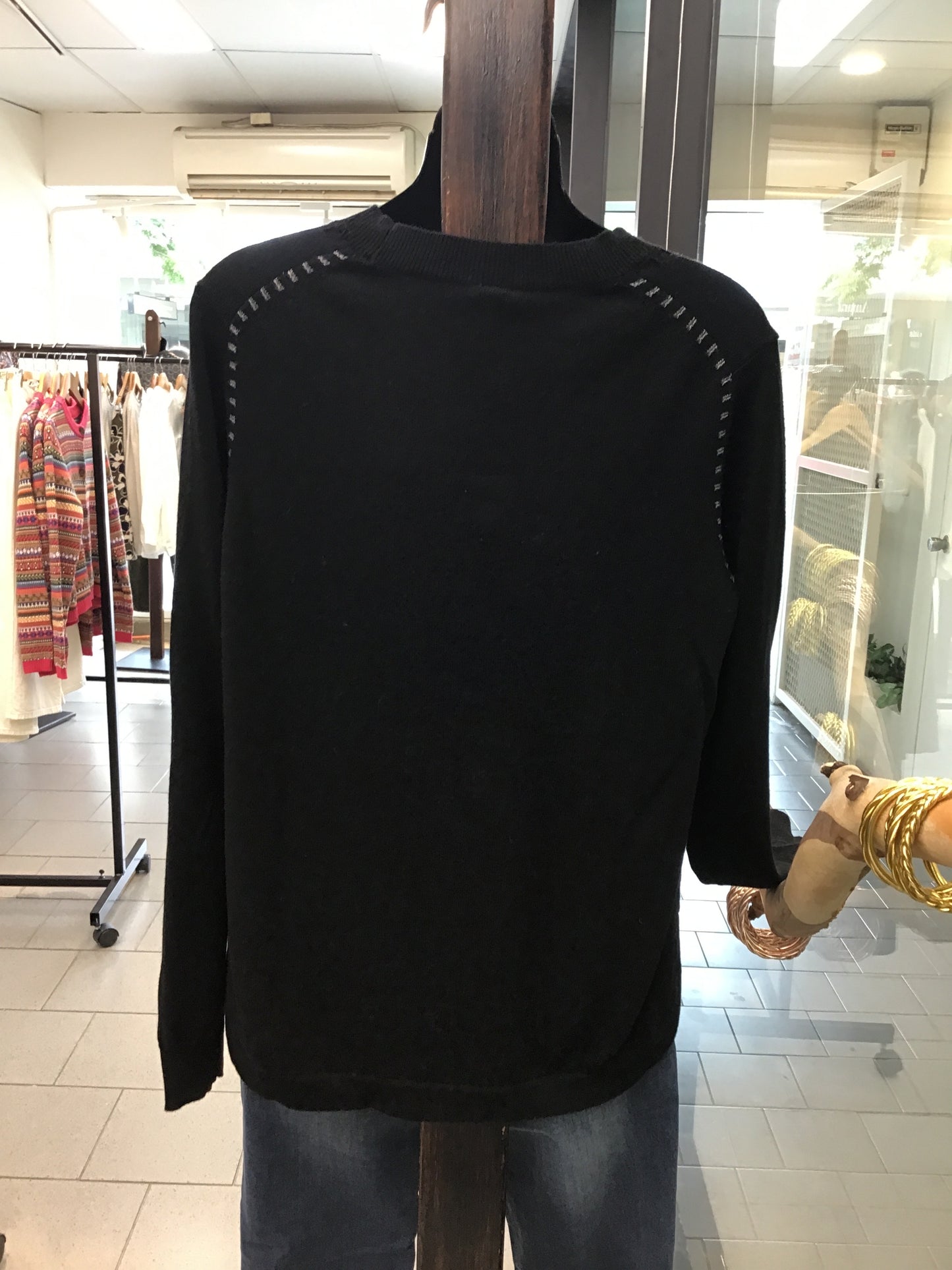 Zaket & Plover Essential Shirt Bottom Black ZP155