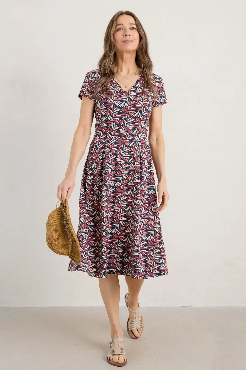 Seasalt Pier View Dress Collage Echinacea Maritime This is Denim