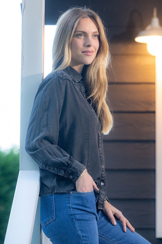 Cienna - Jessie Shirt - Black