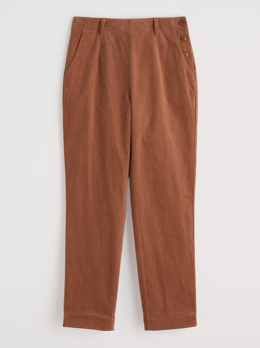 Seasalt - Crackington Trousers - Dark Flax