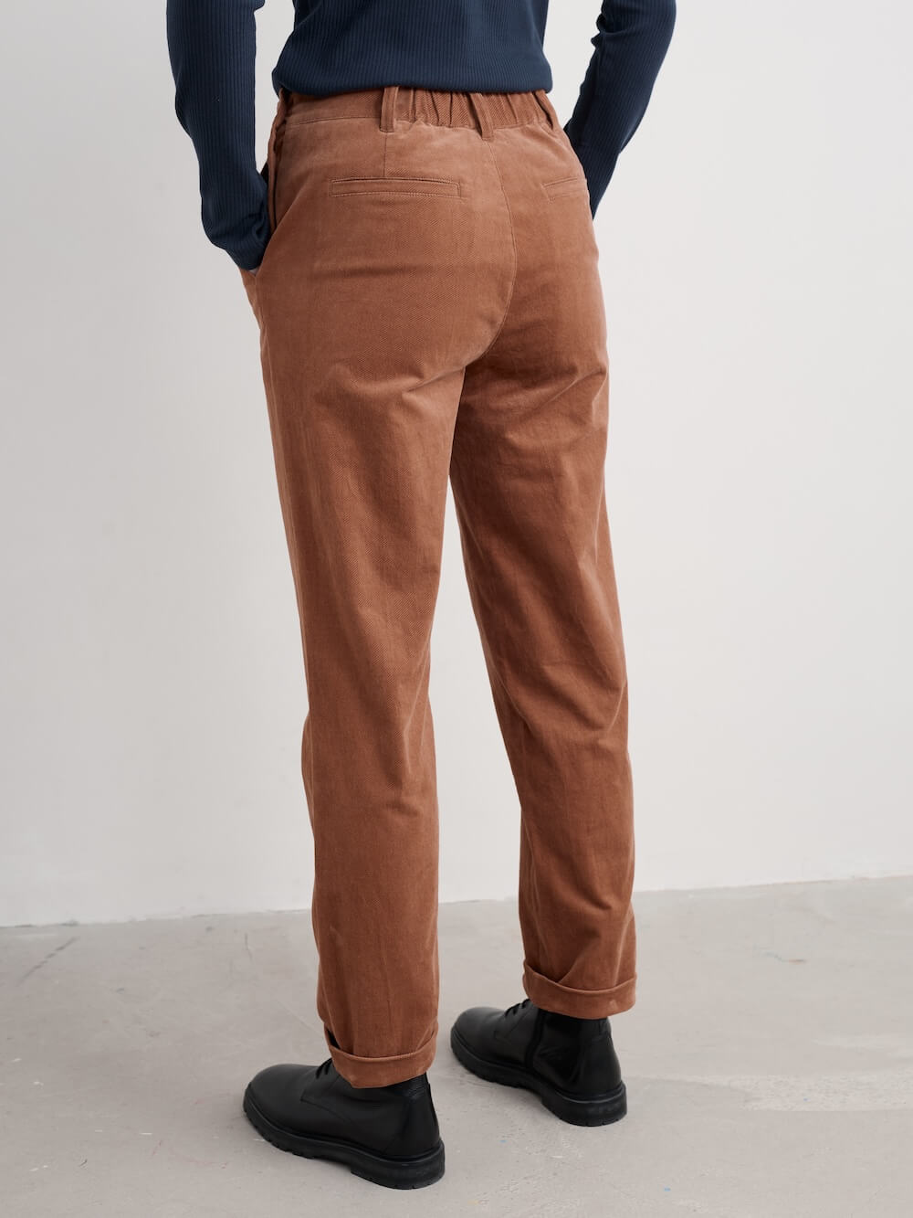 Seasalt - Crackington Trousers - Dark Flax
