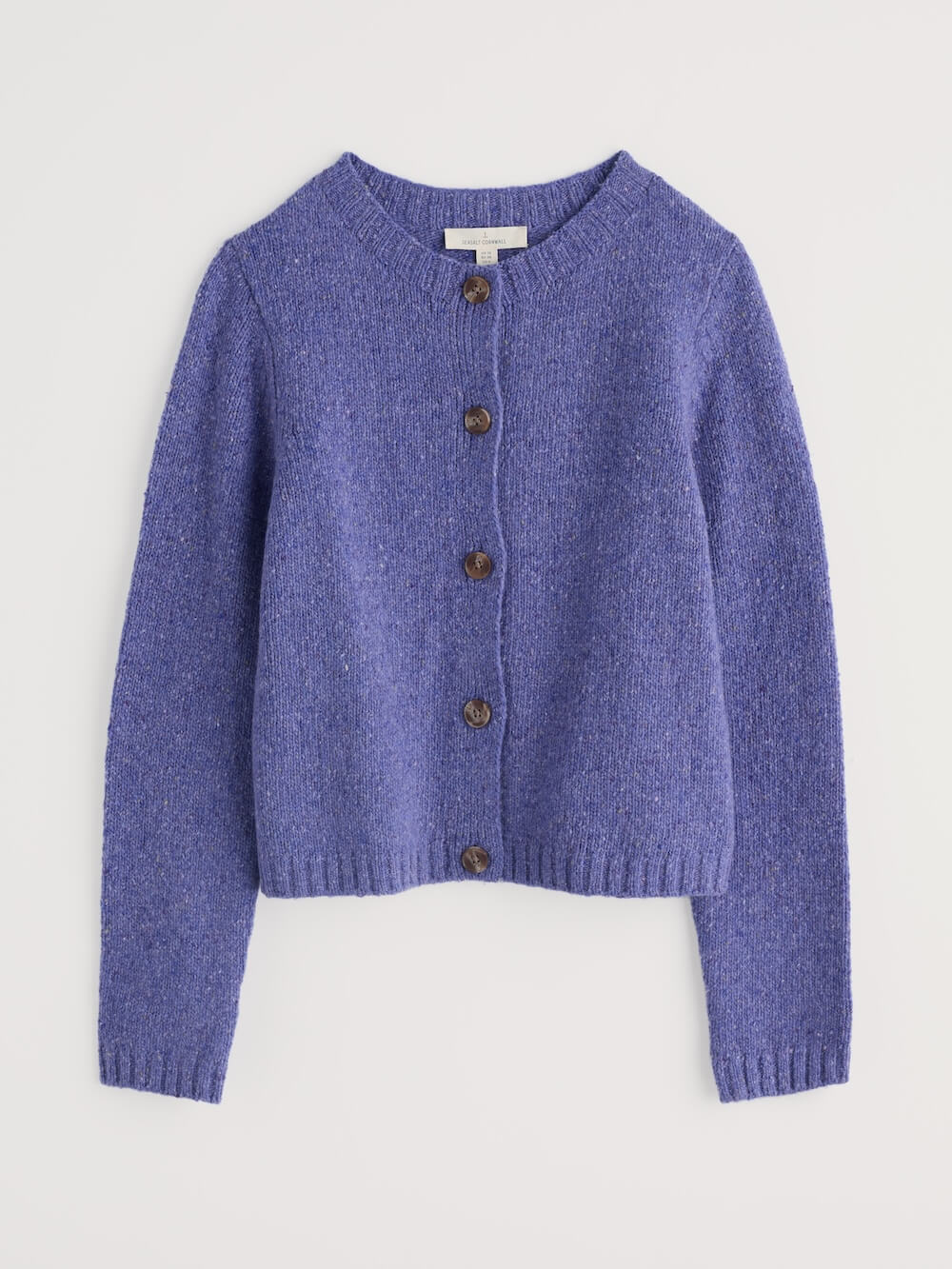 Seasalt - Dawson Pick Merino Cardigan - Bilberry