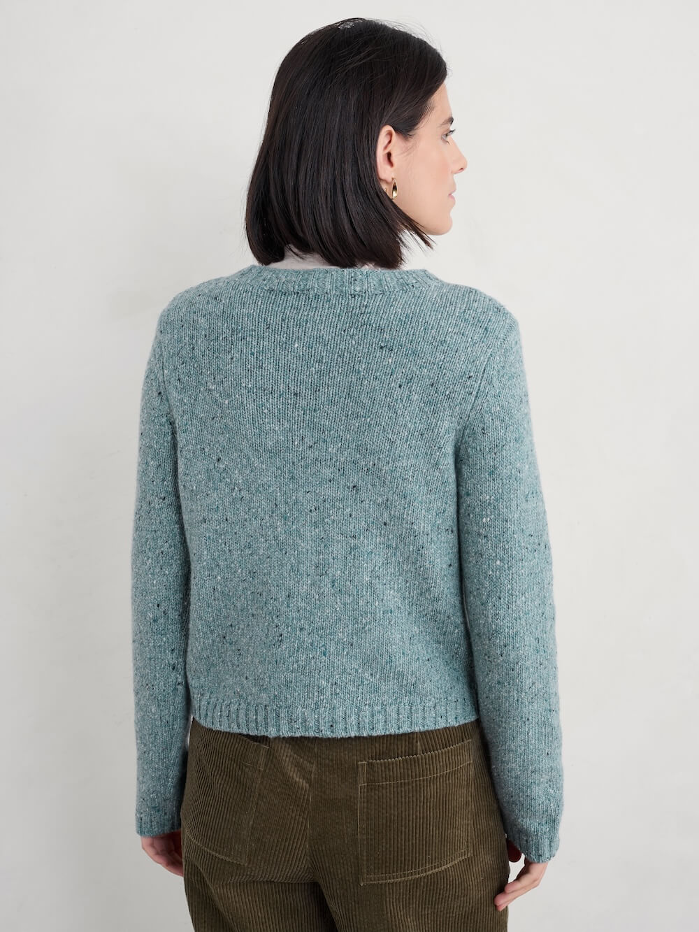Seasalt - Dawson Pick Merino Cardigan - Lichen