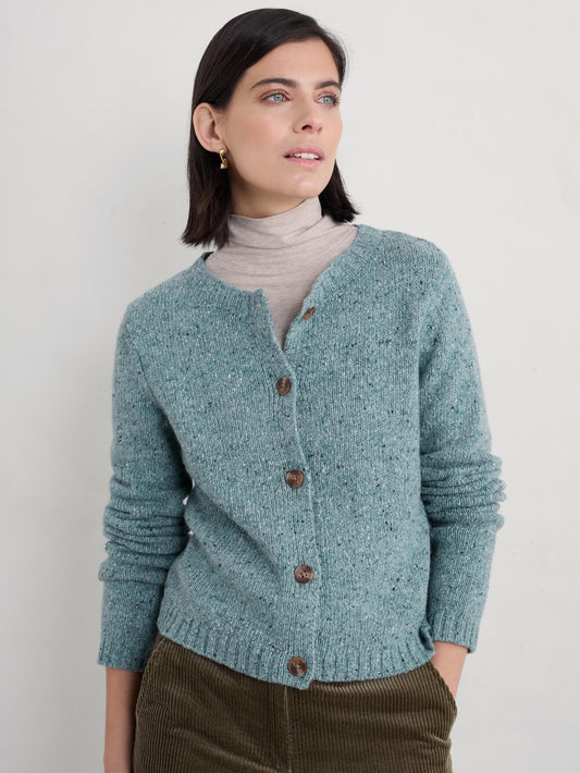 Seasalt - Dawson Pick Merino Cardigan - Lichen