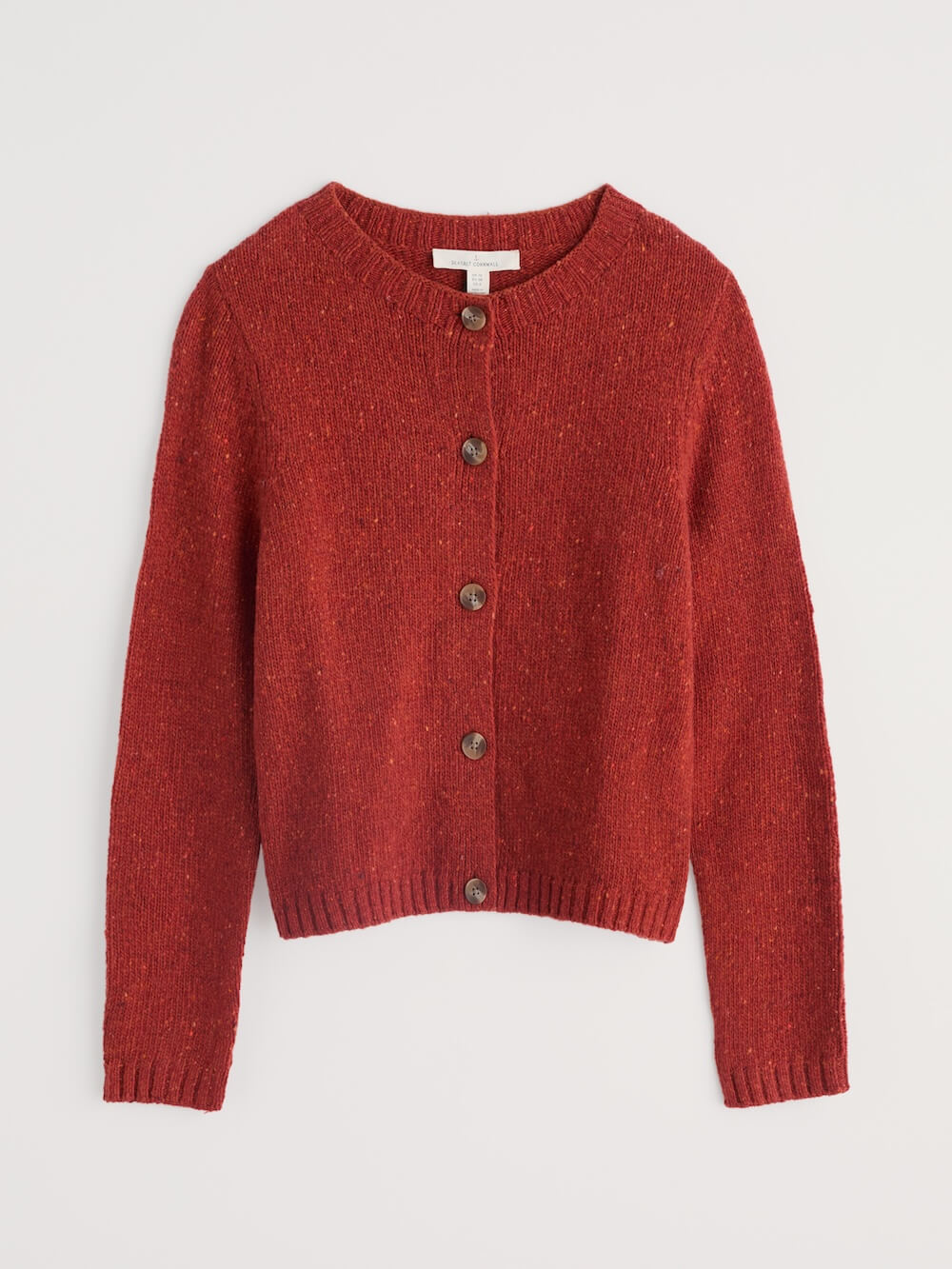 Seasalt - Dawson Pick Merino Cardigan - Red Sail