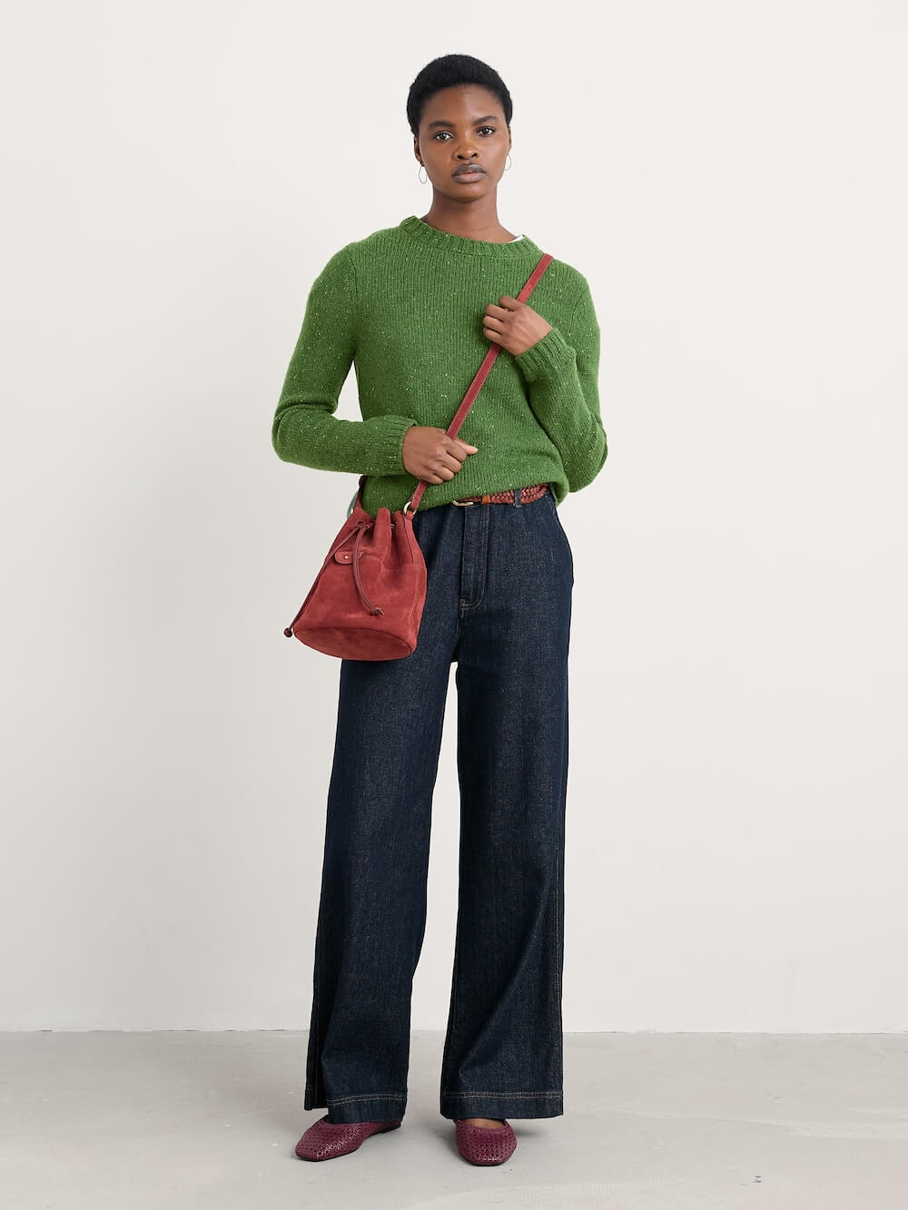 Seasalt - Dawson Pick Jumper - Fern