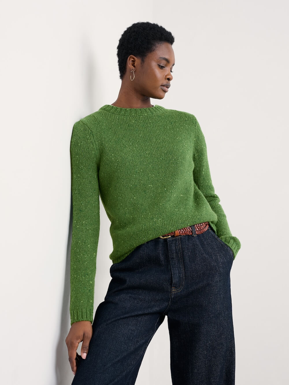 Seasalt - Dawson Pick Jumper - Fern