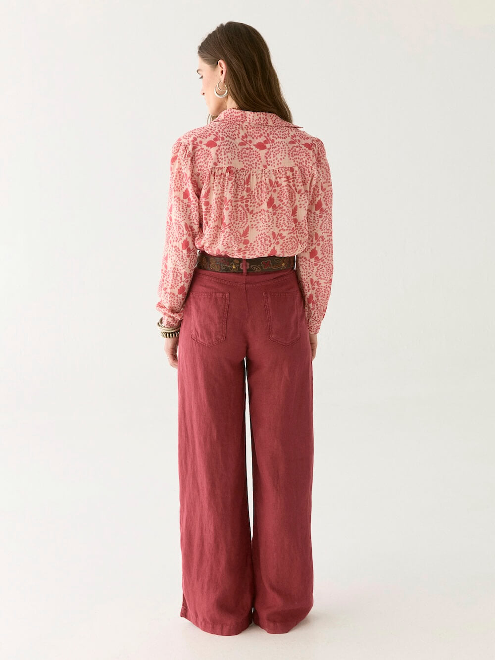 Maison Hotel - Dylan Blouse - Pink Martini
