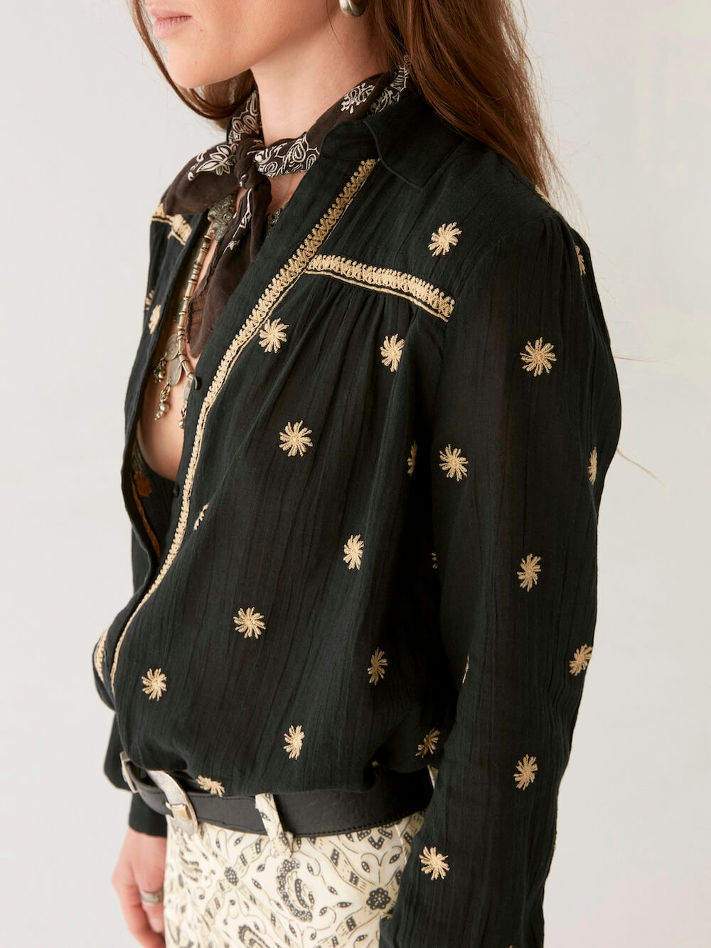 Maison Hotel - Dylan Blouse - Starry Night