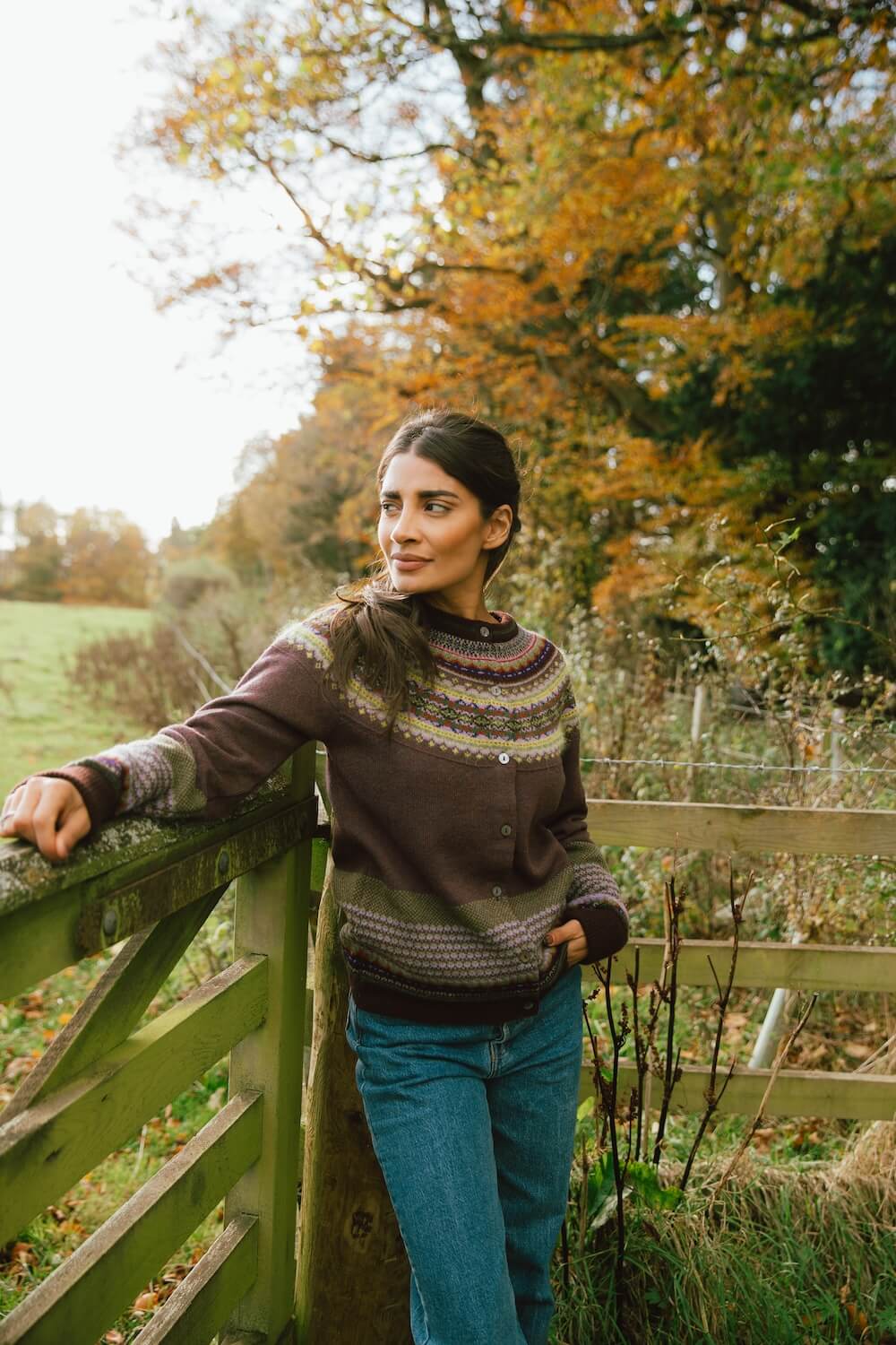 Eribé - Alpine Cardigan - Heather