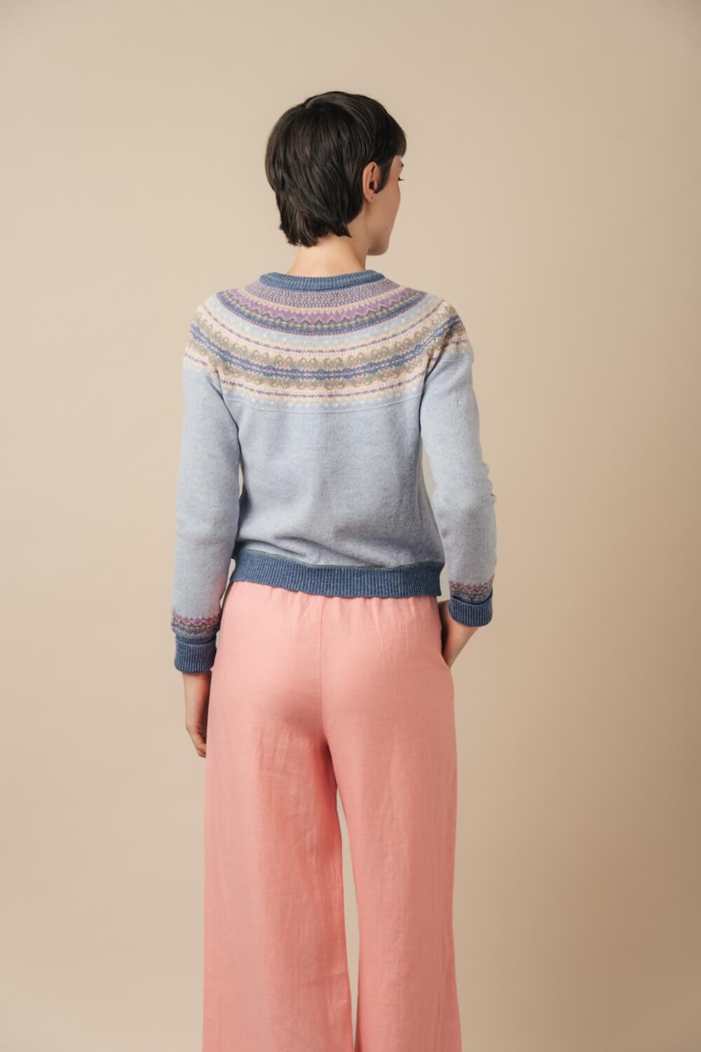 Eribé - Alpine Short Sweater - Dove
