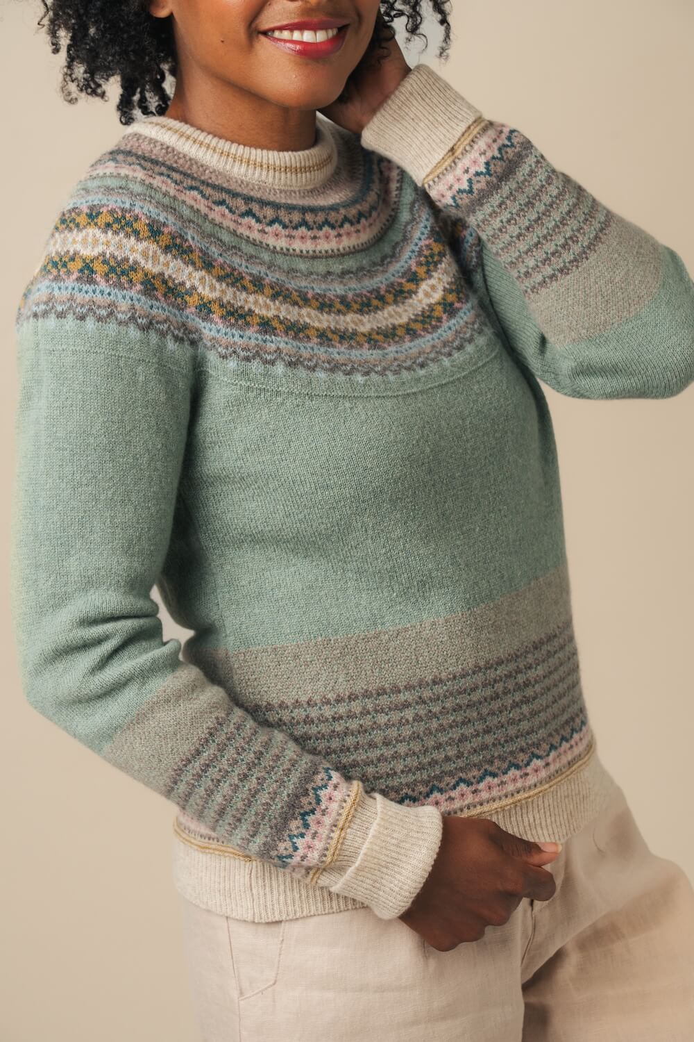 Eribé - Alpine Sweater - Sage