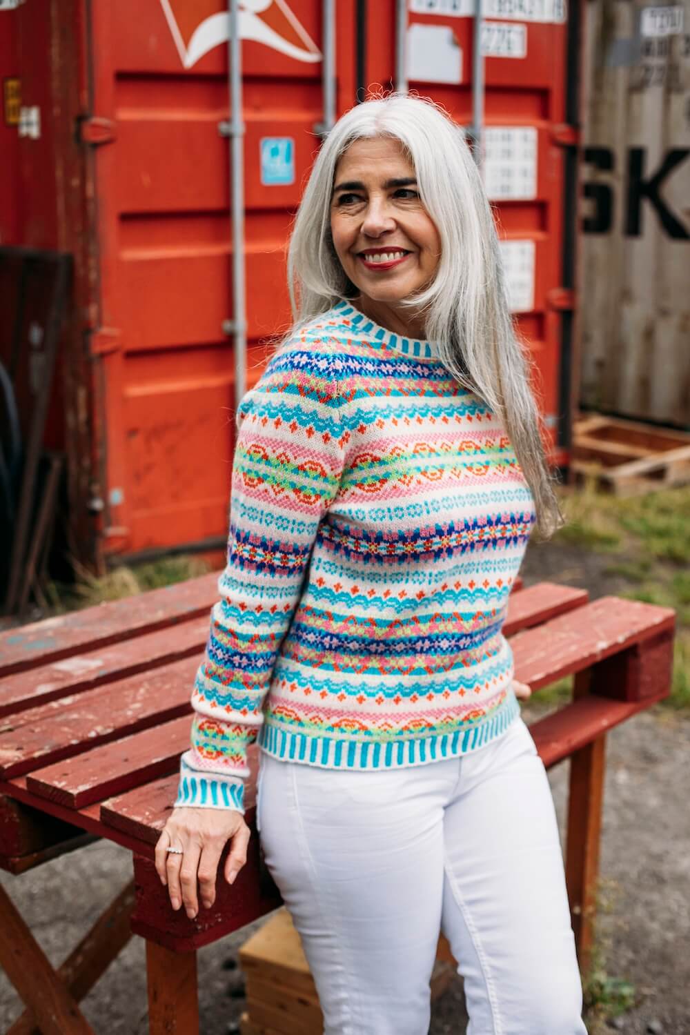 Eribé - Kinross Sweater - Mural