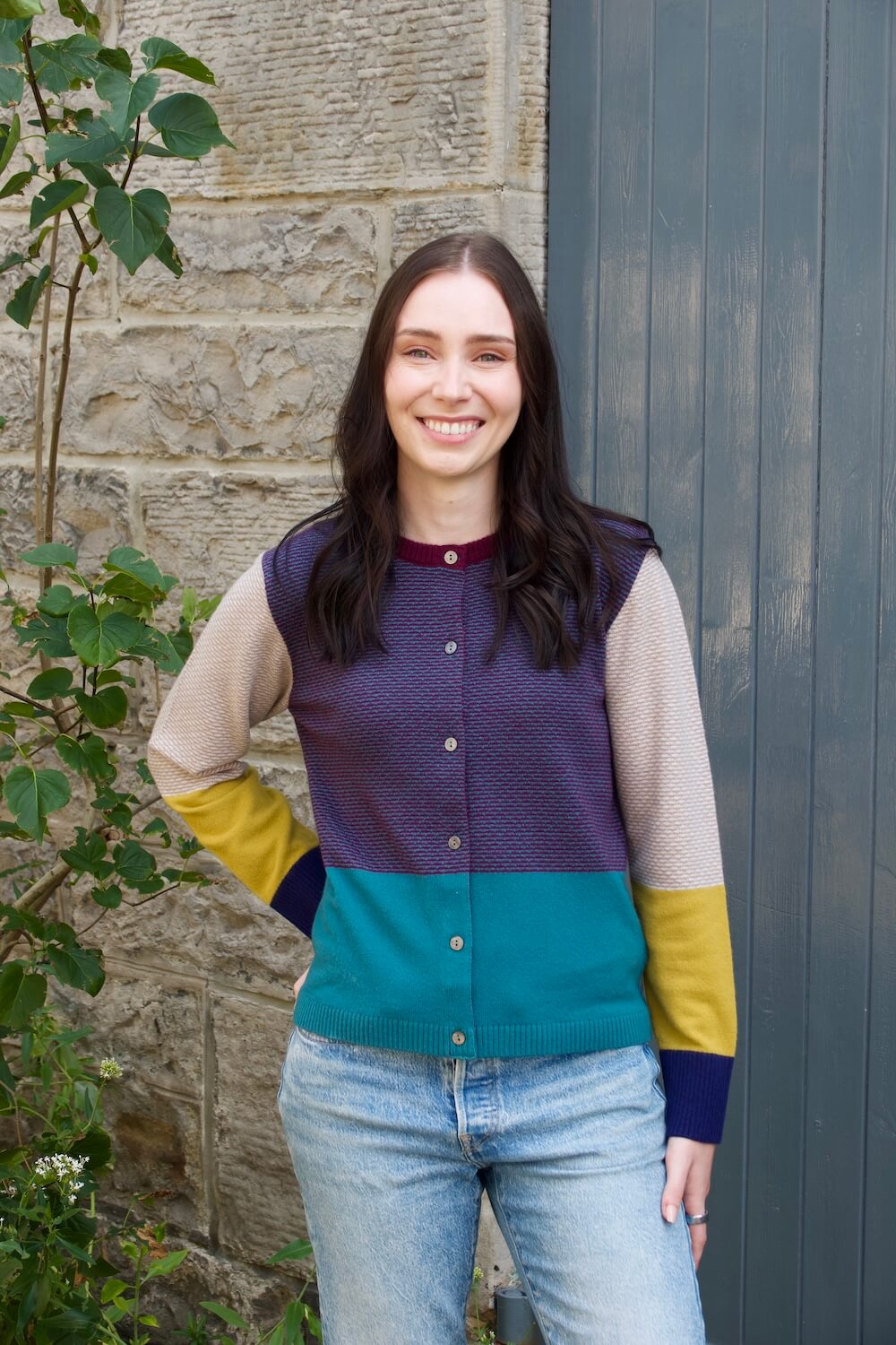 Eribé - Melrose Tweed Cardigan - Muir