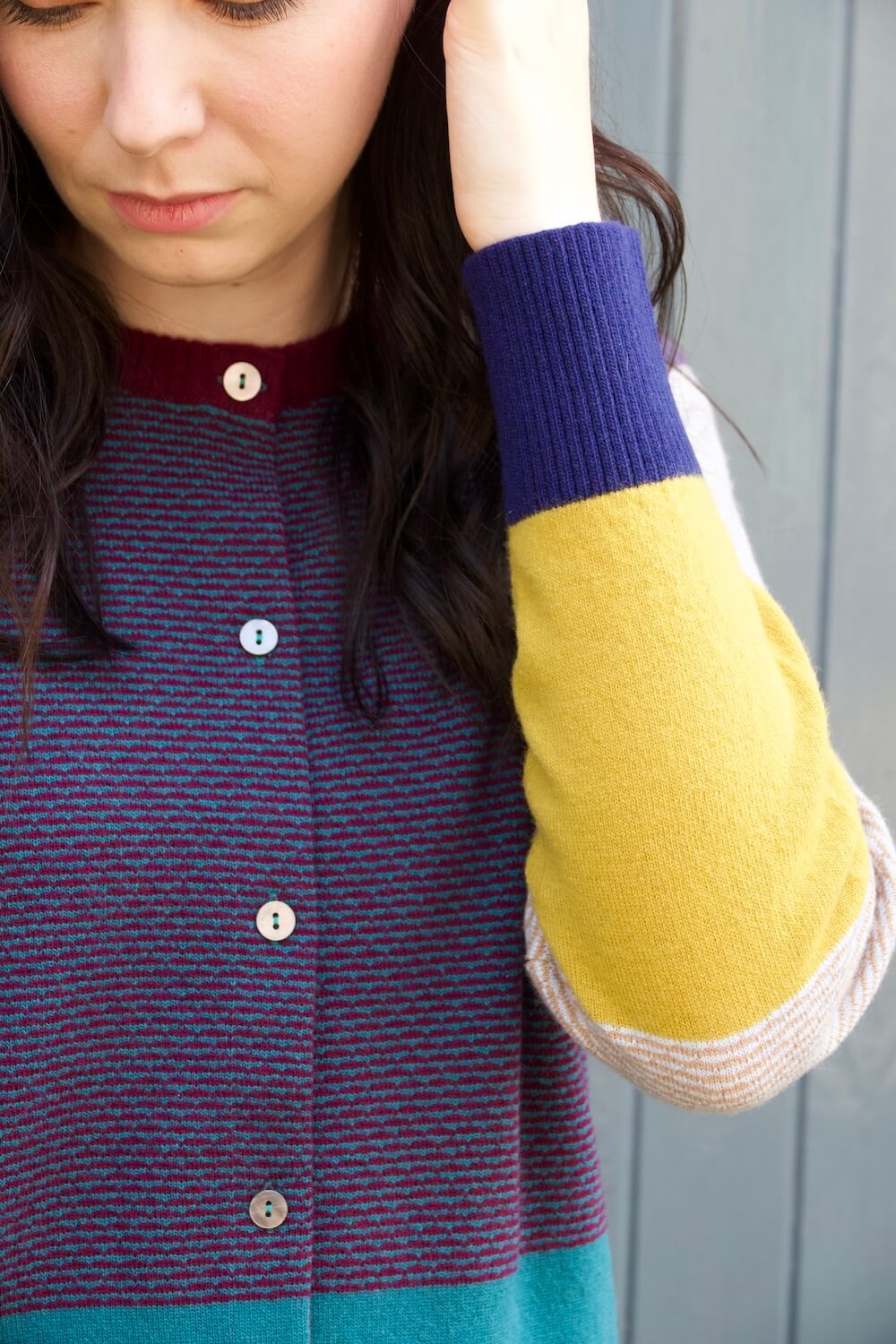 Eribé - Melrose Tweed Cardigan - Muir