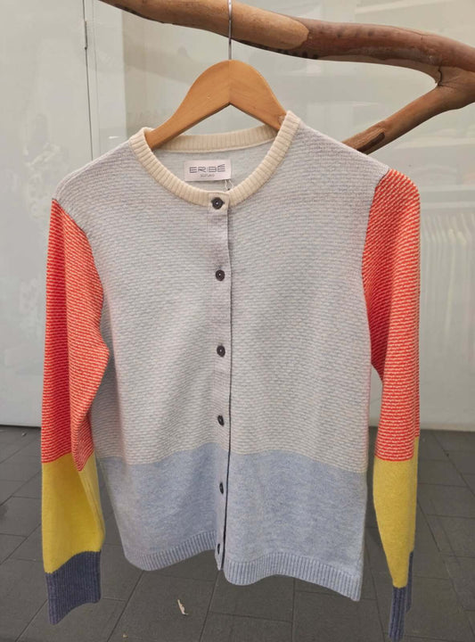 Eribé - Melrose Tweed Cardigan - Musselburgh